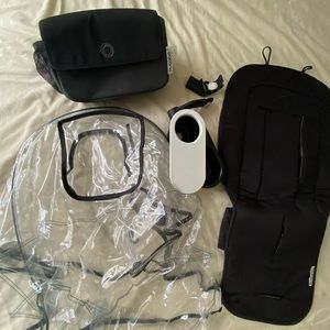 Bugaboo Stroller Accesories (minus snack tray)